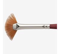 Princeton : Velvetouch : Series 3950 : Short Handle : Fan : Size 10/0