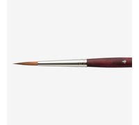 Princeton : Velvetouch : Series 3950 : Short Handle : Long Round : Size 4