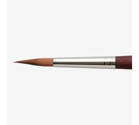 Princeton : Velvetouch : Series 3950 : Short Handle : Long Round : Size 8