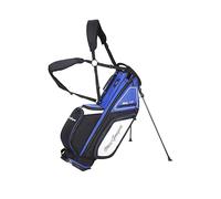 Principal 9.5" Lightweight Golf Stand Bag With 2 Full Length Dividers, 7 Pockets And Padded Dual Strap, Black/Blue