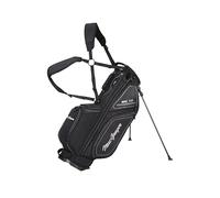 Principal 9.5" Lightweight Golf Stand Bag With 2 Full Length Dividers, 7 Pockets And Padded Dual Strap, Black