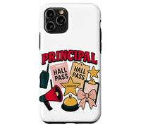 Principal Boss Girl Cute School Leadership Design Case for iPhone 11 Pro