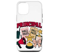 Principal Boss Girl Cute School Leadership Design Case for iPhone 12/12 Pro