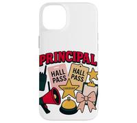 Principal Boss Girl Cute School Leadership Design Case for iPhone 14 Plus