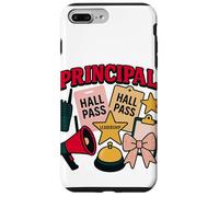 Principal Boss Girl Cute School Leadership Design Case for iPhone 7 Plus/8 Plus