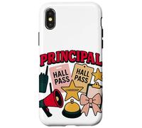Principal Boss Girl Cute School Leadership Design Case for iPhone X/XS