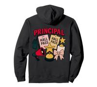 Principal Boss Girl Cute School Leadership Design Pullover Hoodie