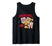 Principal Boss Girl Cute School Leadership Design Tank Top