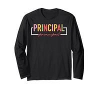 Principal Funny Job Title Profession Worker Idea Long Sleeve T-Shirt