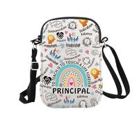 Principal Gift to Teach is to Touch A Life Forever Zipper Pouch Makeup Bag (Teach Principal Cr EU)
