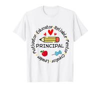 Principal Leader Motivator Back to School Leadership Tee T-Shirt
