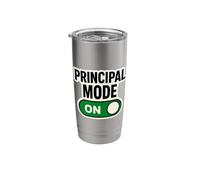 Principal Mode On Button Switch New School Year Promotion Stainless Steel Insulated Tumbler
