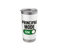 Principal Mode On Button Switch New School Year Promotion Stainless Steel Insulated Tumbler