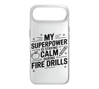 Principal My Superpower Is Staying Calm During Fire Drills Case for iPhone Air