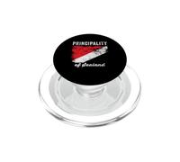 Principality of Sealand Flag Distressed - Sealander Flag PopSockets PopGrip for MagSafe
