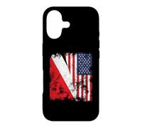 Principality of Sealand USA Flag Distressed - Half American Case for iPhone 17