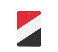 Principality Sealand Flag Car Air Fresheners 4 Pcs Hanging Scented Cards Fragrance Scented Cards For Car Aromatherapy Tablets