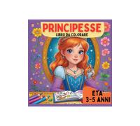 Principesse: Libro da colorare