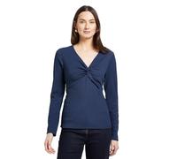 Principles Women's Crinkle Jersey Twist Front Top in Navy | Size: 16 Principles Navy 16
