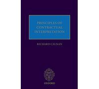 Principles of Contractual Interpretation