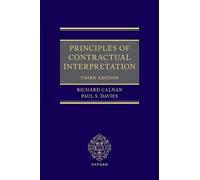 Principles of Contractual Interpretation