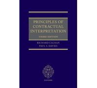 Principles of Contractual Interpretation 3e