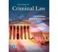 Principles of Criminal Law