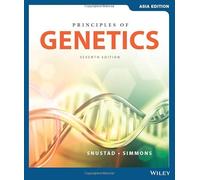 Principles of Genetics, 7th edition