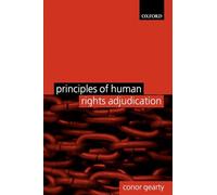 Principles of Human Rights Adjudication