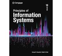 Principles of Information Systems (Mindtap Course List)