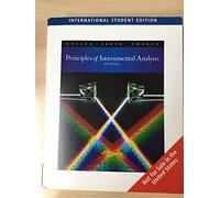 Principles Of Instrumental Analysis