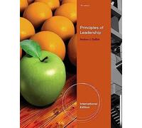 Principles of Leadership, International Edition