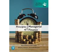 Principles of Managerial Finance, Global Edition