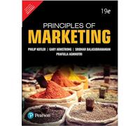 PRINCIPLES OF MARKETING 19TH EDITION.