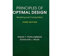 Principles of Optimal Design: Modeling and Computation
