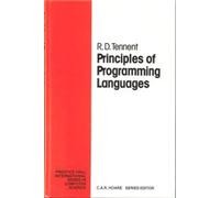 Principles of Programming Languages (Prentice Hall International Series in Computing Science)