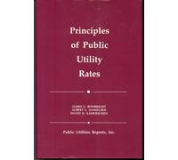 Principles of Public Utility Rates