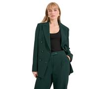 Principles Relaxed Double Breasted Blazer, 18, Forest