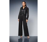 Principles Black Shirt Womens Party Shirts