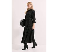 Principles Women's Black Stitch Belted Utility Dress | Size: 18 Principles Black 18
