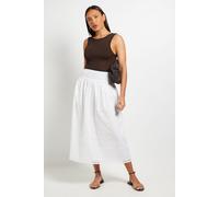 Principles Women's Broderie Maxi Skirt in Ivory | Size: 12 Principles Ivory 12