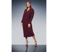 Principles Women's Burgundy Hot Fix Jersey Shirt Dress | Size: 12 Principles Burgundy 12