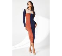 Principles Womens Pullover Jumper Navy Crew Neck Long Sleeve All Seasons