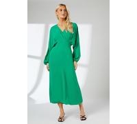 Principles Women's Green Batwing Sleeve Midi Dress | Size: 10 Principles Green 10