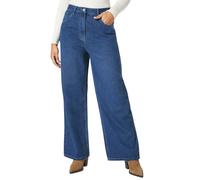 Principles Womens/Ladies Petite Wide Leg Jeans DH7220
