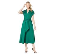 Principles Womens/Ladies Ponte Waist Tie Midi Dress (14 UK) (Emerald)
