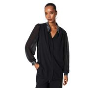 Principles Womens/Ladies Sequin Collared Blouse DH6737