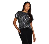 Principles Womens/Ladies Sequin Top DH7824