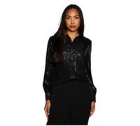 Principles Womens/Ladies Sequins Contrast Collar Shirt / N/A N/A DH7851