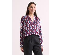 Principles Women's Printed V Neck Yolk Detail Blouse in Purple | Size: 14 Principles Purple 14